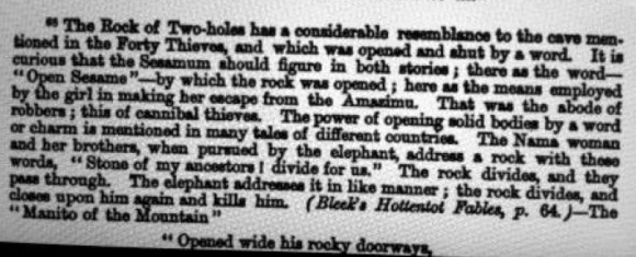 Footnote on Mananje's story